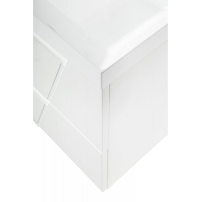 Тумба под раковину подвесная BELBAGNO VITTORIA-800-2C-SO-BO-P Bianco Opaco. Фото