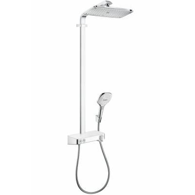 Душевая система HANSGROHE Raindance Select E 360 Showerpipe EcoSmart 27287000. Фото