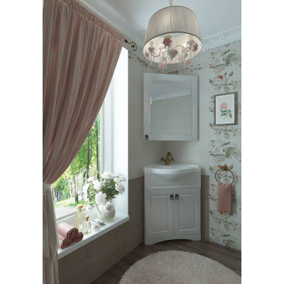 Тумба угловая с раковиной SFARZOSO Florencia 65. Фото