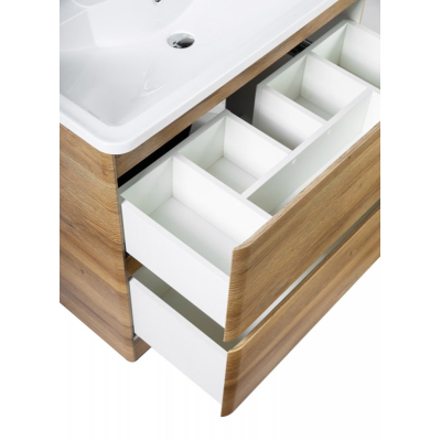 Тумба под раковину напольная BELBAGNO ALBANO-800-2C-PIA-RR Rovere Rustico. Фото