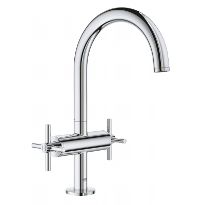 GROHE 21019003 Atrio New Смеситель двухвентильный для раковины на 1 отверстие, крестобразная ручка, размер L. Фото