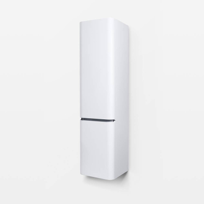 Шкаф-пенал подвесной 40 см, правый, белый глянец AM.PM Sensation M30CHR0406WG. Фото