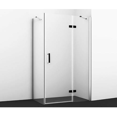 Душевой уголок WASSERKRAFT Aller 10H10R BLACK. Фото