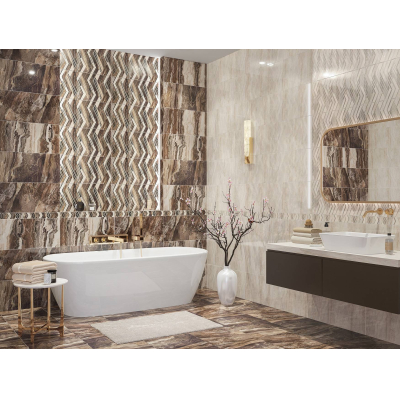 Azori 588862001 Декор Atlas 315х630 lihgt