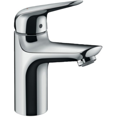 Смеситель для раковины Hansgrohe Novus 100 без донного клапана 71031000. Фото