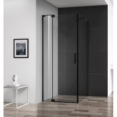 Душевой угол CEZARES Slider SLIDER-AH-1-100-80/90-C-NERO. Фото