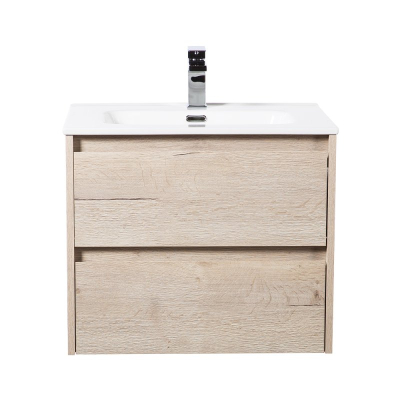 Тумба под раковину подвесная BELBAGNO KRAFT-700-2C-SO-RGB Rovere Galifax Bianco. Фото