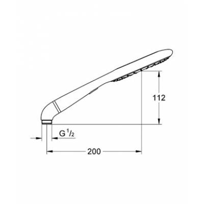 Ручной душ GROHE Rainshower Icon 27630000. Фото