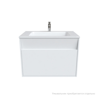 Тумба подвесная с ящиком белая 80 см Esper IDDIS ESP80W0i95. Подходит ум. 4508000i28. Фото