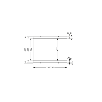 CERSANIT Панель для акриловых ванн UNIVERSAL 75 Type Click PB-TYPE3*75. Фото