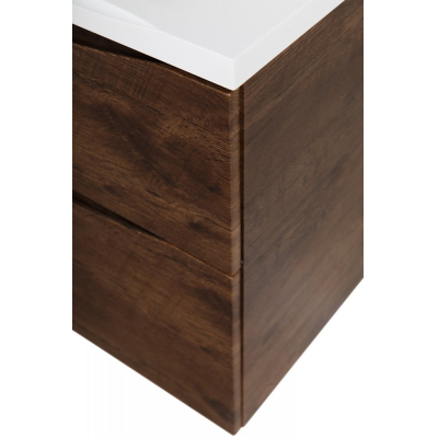 Тумба под раковину подвесная BELBAGNO MARINO-H60-1000-2C-SO-RW-P Rovere Moro. Фото