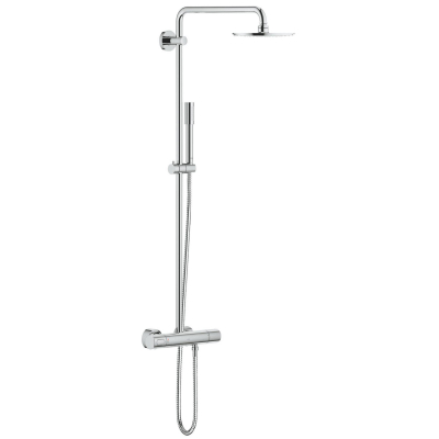 GROHE 27032001 Rainshower Душевая система с термостатом GRT 3000C, кронштейн 450 мм. Фото