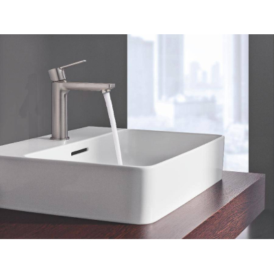 GROHE 23791DC1 Lineare New Смеситель для раковины с нажимным сливным гарнитуром, размер XS. Фото