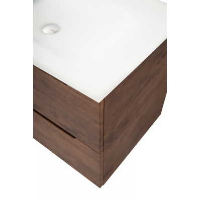 Тумба под раковину подвесная BELBAGNO ETNA-1000-2C-SO-RW-P Rovere Moro. Фото