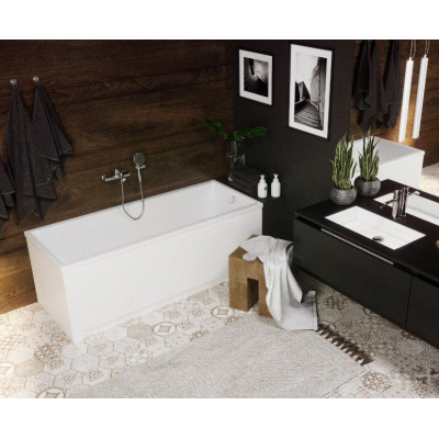 Ванна акриловая АКВАТЕК Лайма 150х70 LAI150-0000001. Фото