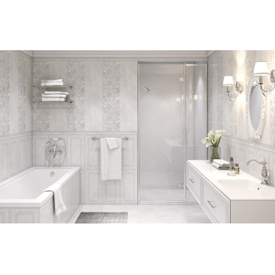 CERSANIT DAL522D-60 Плитка облицовочная Dallas 298х598 светло-серый рельеф. Фото