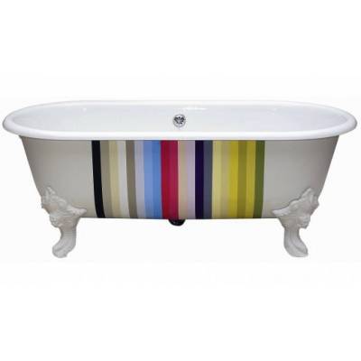 Ванна чугунная JACOB DELAFON Cleo Artist Edition 175х80. Фото