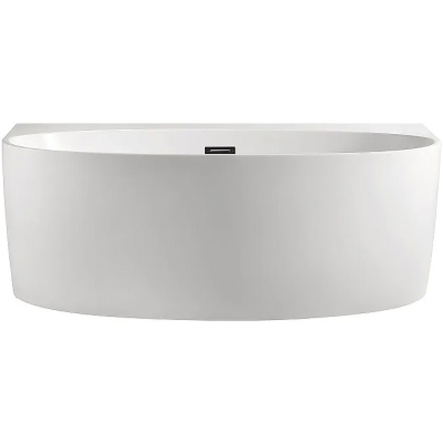 Ванна акриловая Azario CAMBRIDGE 1695х880х580, пристенная, в комплекте с сифоном и металлической рамой CAM17289. Фото