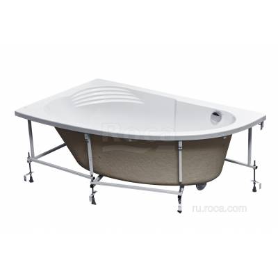 Ванна ROCA Merida 170х100 асимметричная правая белая ZRU9302993. Фото