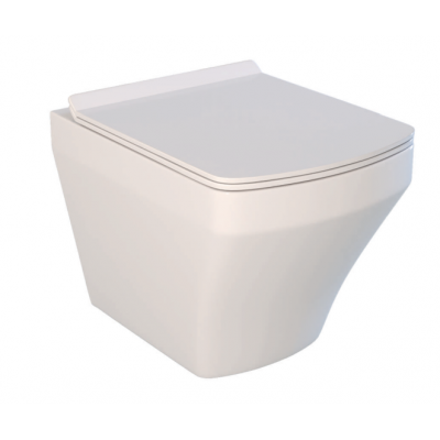 SOLE STILL 2 Безободковый унитаз подвесной с сиденьем Soft-close. Фото