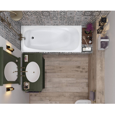 Акриловая ванна VAGNERPLAST ARONIA 170 VPBA170ARN2X-01. Фото