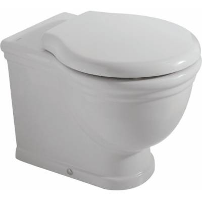 Унитаз приставной CERAMICA GLOBO SPA Paestum Vasi e Bidet 57.38 PA025.BI. Фото