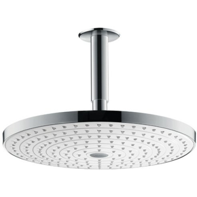 Верхний душ Hansgrohe Raindance Select 300 2jet белый/хром 27337400. Фото