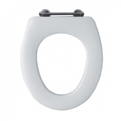 Сидение KERAMAG Renova NR.1 573030000 для унитаза Din 19516 крепления: нерж.сталь. Фото