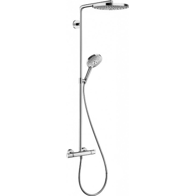 Душевая система Hansgrohe Raindance Select S 240 2 jet Showerpipe хром 27129000. Фото