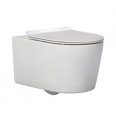 Унитаз подвесной безободковый с сиденьем EVA GOLD SM9315. Фото