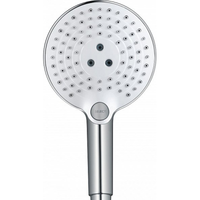 Душевая система Hansgrohe Raindance Select S 240 2 jet Showerpipe хром/белый 27129400. Фото