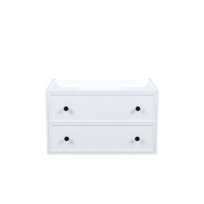 Тумба подвесная под столешницу 80 см белый матовый Torr IDDIS TOR80WBi95. Фото