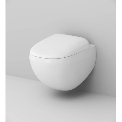 Унитаз подвесной безободковый FlashClean, без сиденья AM.PM Sensation C301700WH. Фото