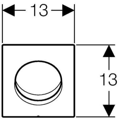 Пневматическая система управления для писсуара GEBERIT Sigma 01 116.011.11.5. Фото