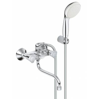 GROHE 2679010A Costa L Универсальный смеситель для ванны с душевым гарнитуром. Фото