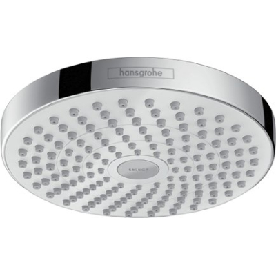 Верхний душ Hansgrohe Croma Select S 180 2jet (белый/хром) 26522400. Фото