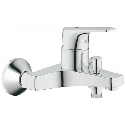 GROHE 23756000 BauFlow Смеситель для ванны, настенный монтаж. Фото