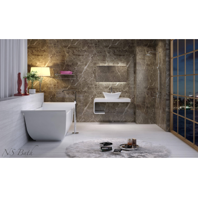 Ванна из литьевого мрамора NS BATH NSB-19780. Фото