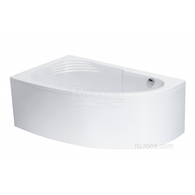Ванна ROCA Merida 170х100 асимметричная левая белая ZRU9302992. Фото
