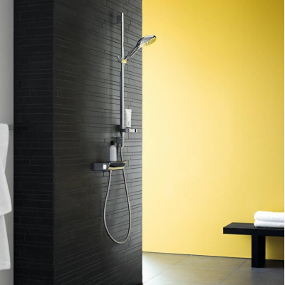 Душевой гарнитур Hansgrohe Raindance Select 150 3iet 90cm хром 27803000. Фото