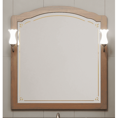 Зеркало со светильниками OPADIRIS Лоренцо 100 нагал. Фото