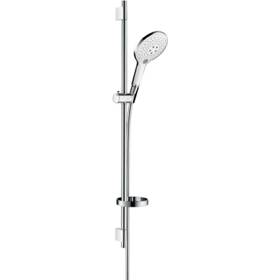 Душевой гарнитур Hansgrohe Raindance Select 150 3iet 90cm белый/хром 27803400. Фото