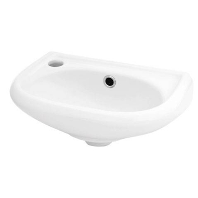 Умывальник SANTEK Бриз 38х26 1.WH11.0.442 (отверстие слева). Фото