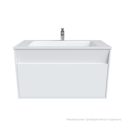 Тумба подвесная с ящиком белая 100 см Esper IDDIS ESP10W0i95. Подходит ум. 4501000i28. Фото