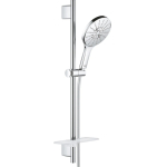 GROHE 26591000 Rainshower SmartActive 150 Душевой гарнитур III, душевая штанга 600 мм, шланг 1750 мм, полочка, хром. Фото