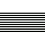 CERSANIT EV2G443 Вставка Evolution 200х440 черно-белый линии