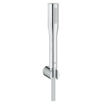 GROHE 27369000 Euphoria Cosmopolitan Душевой набор I (ручной душ, настенный держатель, шланг 1500 мм), 9,5 л/мин, хром. Фото