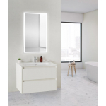 Тумба под раковину подвесная BELBAGNO KRAFT 39-700/390-2C-SO-BO Bianco Opaco. Фото