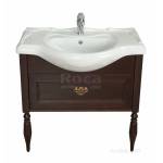 Тумба под раковину ROCA America Evolution L 105 дуб тёмный шоколад ZRU9302944. Фото
