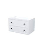 Тумба подвесная под столешницу 80 см белый матовый Torr IDDIS TOR80WBi95. Фото